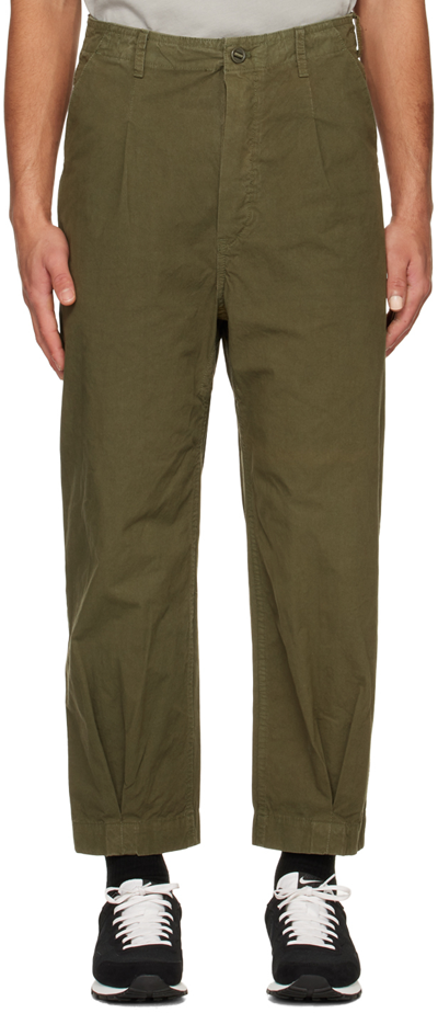 Shop Applied Art Forms Green Dm1-1 Cargo Pants In Military Green