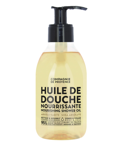 Shop Compagnie De Provence Karitè Huile De Duche Nourissant 300 ml In White