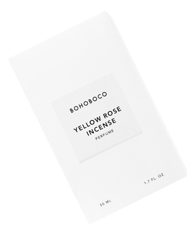 Bohoboco Yellow Rose Incense Parfum 50 ml In White