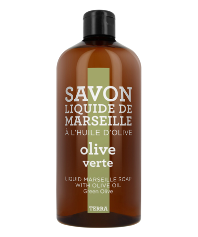Shop Terra Olive Verte Liquid Soap Refill 1l In White