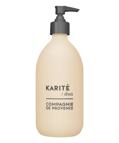 Shop Compagnie De Provence Liquid Marseille Soap With Shea 300 ml In White