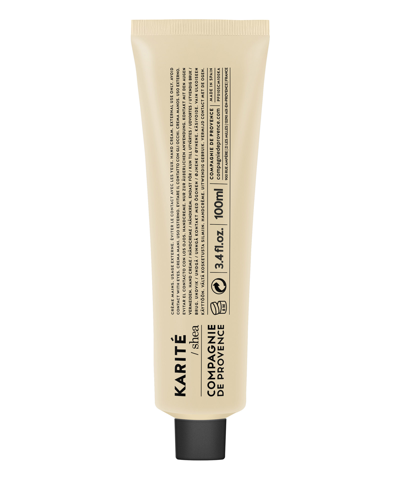 Shop Compagnie De Provence Hand Cream With Shea 100 ml In White