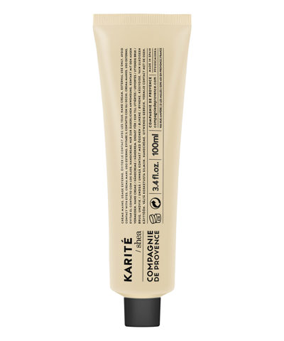 Compagnie De Provence Hand Cream With Shea 100 ml In White