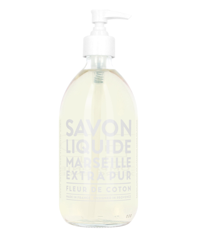 Shop Compagnie De Provence Liquid Soap With Cotton Flower 500 ml - Extra Pure In White