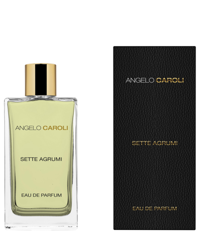 Angelo Caroli Sette Agrumi Eau De Parfum Emozioni Collection 100 ml In White