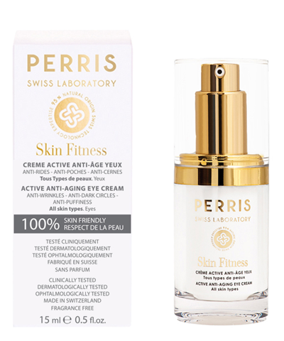 Shop Perris Swiss Laboratory Active Anti-aging Eye Cream 15 ml In White