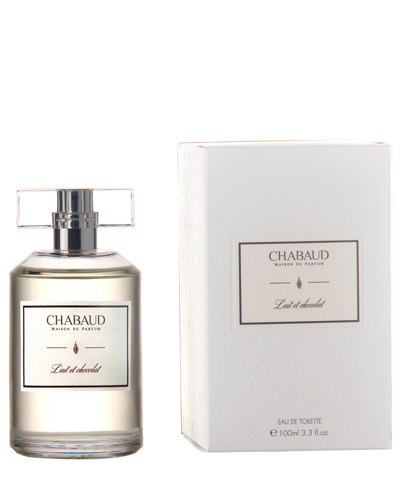 Chabaud Maison De Parfum Lait Et Chocolat Eau De Toilette 100 ml In White