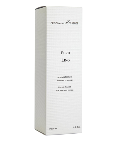 Officina Delle Essenze Puro Lino Eau De Cologne 100 ml In White | ModeSens