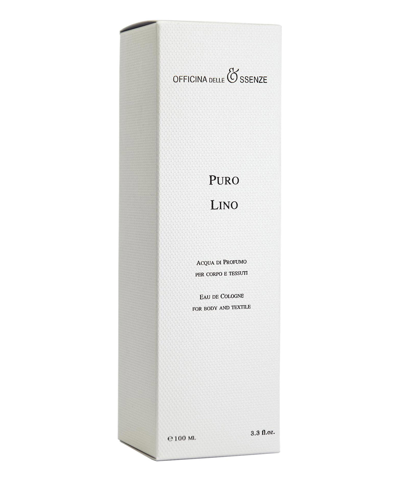 Officina Delle Essenze Puro Lino Eau De Cologne 100 ml In White