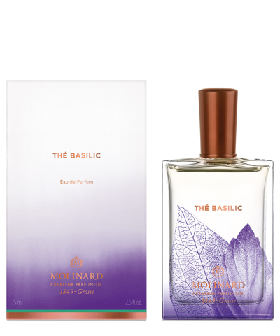 Shop Molinard Thé Basilic Eau De Parfum 75 ml In White