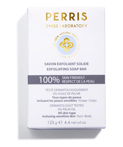 Shop Perris Swiss Laboratory Exfoliating Soap Bar 125 G In White