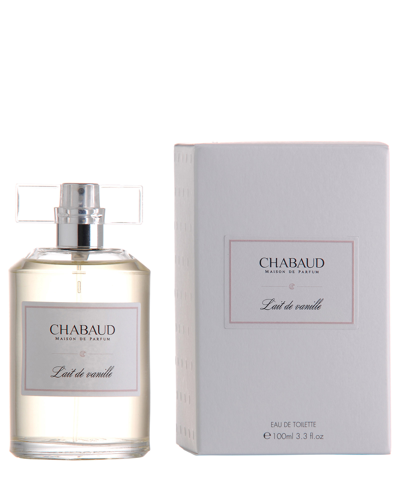 Chabaud Maison De Parfum Lait De Vanille Eau De Toilette 100 ml In White