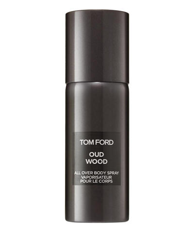 Shop Tom Ford Oud Wood All Over Body Spray 150 ml In White