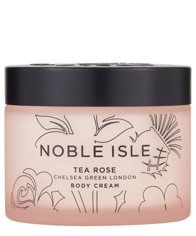 Shop Noble Isle Tea Rose Body Cream 250 ml In White