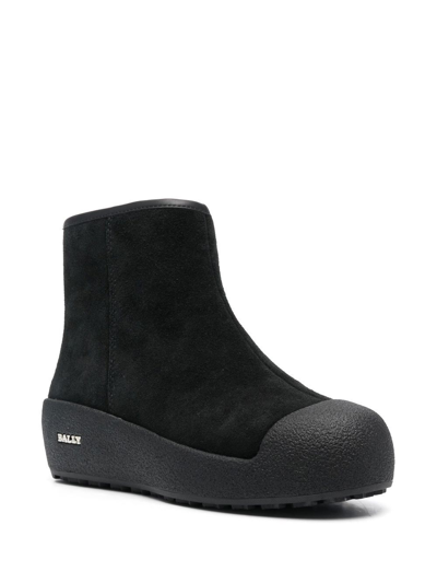 Shop Bally Guard Ankle Boots In Black