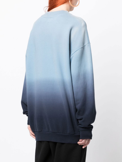 Shop The Upside Canyon Supernova Crew Neck Sweater In Blue