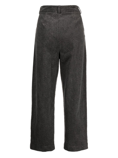 Shop Ymc You Must Create Market Straight-leg Trousers In Grey