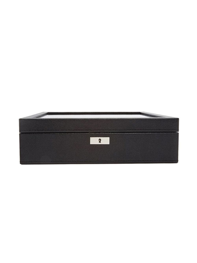 Shop Wolf Viceroy Watch Box In Black