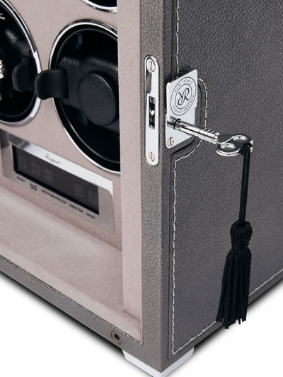 Rapport Quantum Quad Watch Winder In Silver
