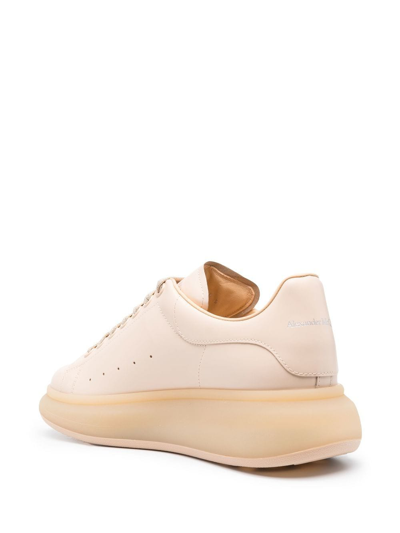 Alexander Mcqueen Oversized Low-top Sneakers In Neutrals