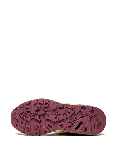 New Balance X Stray Rats Mt580 "dark Moss/cosmic Grape" Sneakers In Green