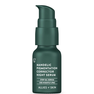 Shop Allies Of Skin Mandelic Pigmentation Corrector Night Serum Travel Size (worth $28.00)