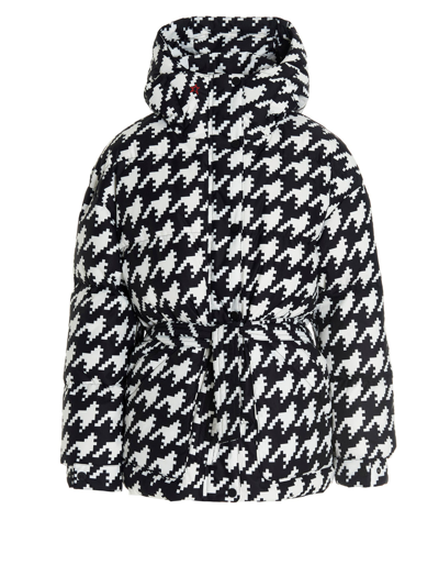 Shop Perfect Moment 'over Size Parka Ii' Down Jacket In White/black