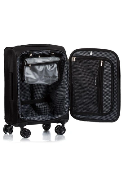 Shop Champs Travellers Collection Luggage 3-piece Set In Black