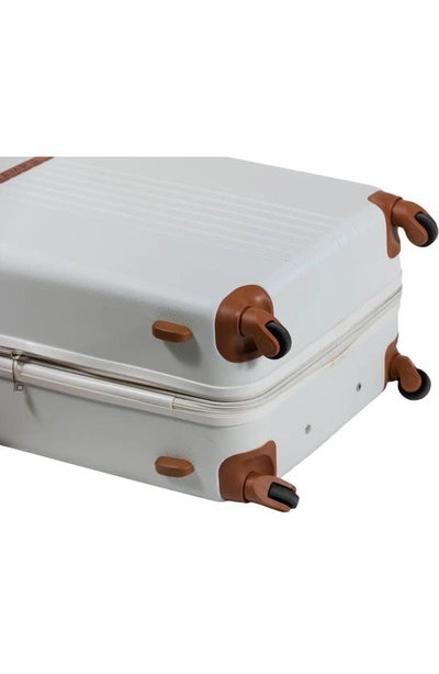 Champs Vintage 2-piece Luggage Set In White