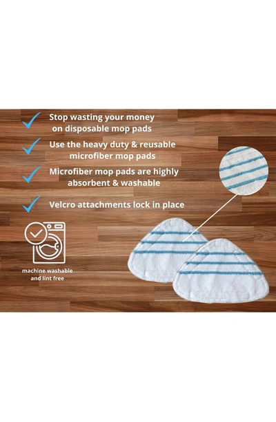 Salav True Tidy Microfiber Mop Pad Refill In White