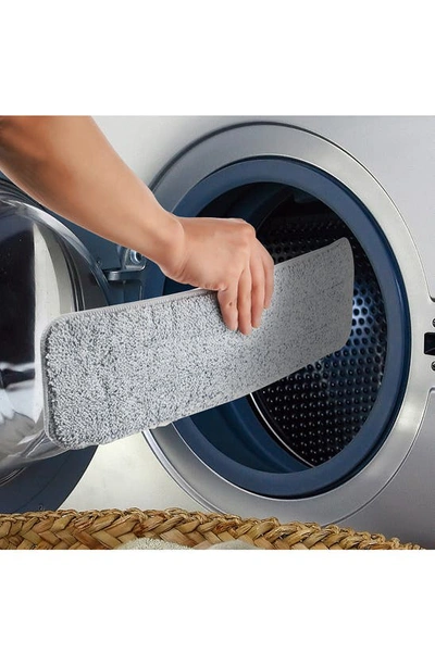 Salav True Tidy Mop Pad Refill 9-piece Set In Gray