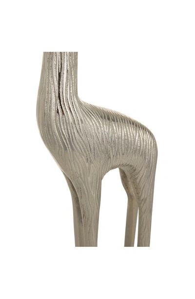 Shop Vivian Lune Home Silver Contemporary Giraffe Sculpture