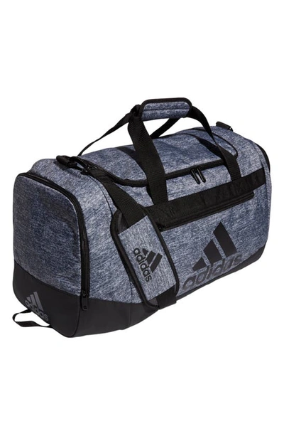Shop Adidas Originals Defender Iv Medium Duffle Bag In Medium Grey