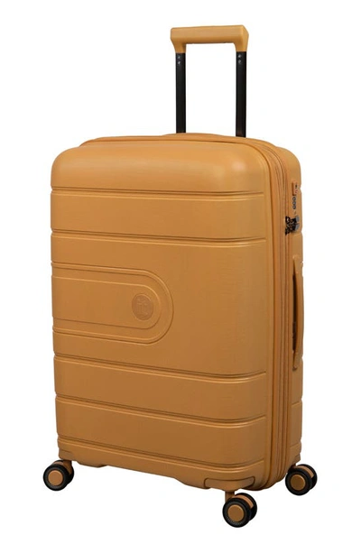 Shop It Luggage 25" Eco-tough Hardshell Rolling Luggage In Honey Gold