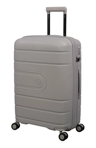Shop It Luggage Eco-tough 26" Hardside Spinner In Silver Lining
