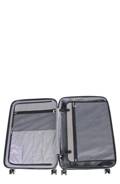 Kenneth Cole Reaction Diamond Tower Luggage Collection Lightweight Hardside Expandable 8-wheel Spinn In Black