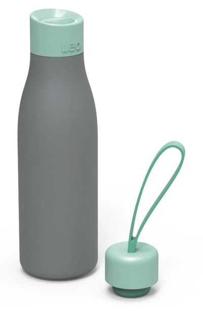 Berghoff Leo To Go Thermal/insulated Flask With 2 Lids Pink In Grey