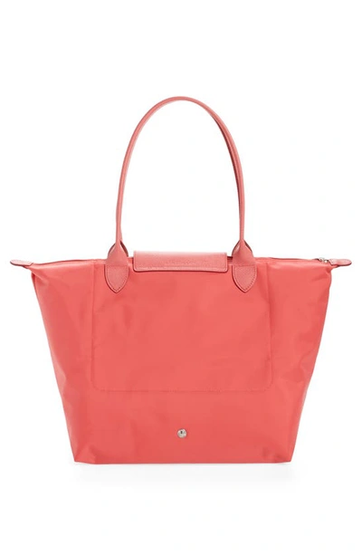 Longchamp Le Pliage Club Tote In Pomegranat