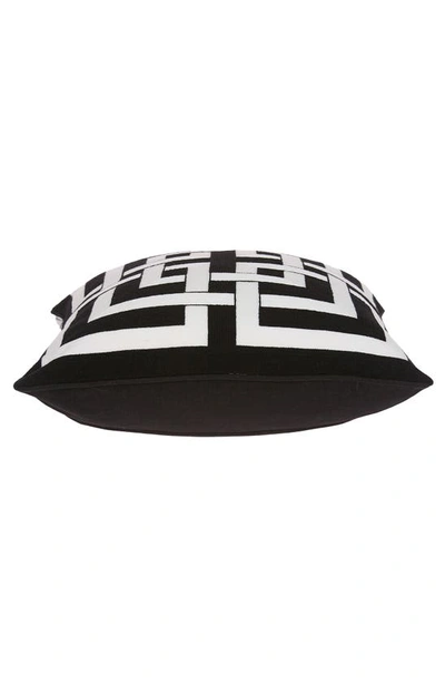 Parkland Collection Abali Decorative Accent Pillow In Black