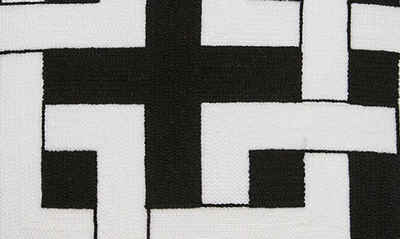 Parkland Collection Abali Decorative Accent Pillow In Black