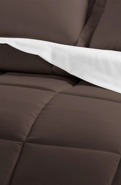 Homespun Home Spun Premium 8-piece Bed In A Bag In Chocolate