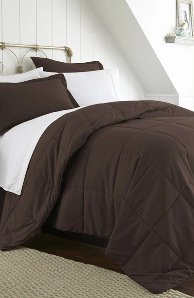 Shop Homespun Home Spun Premium 8-piece Bed In A Bag In Chocolate