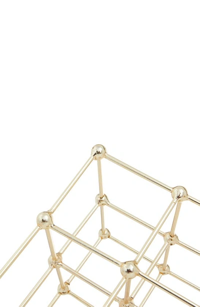 Vivian Lune Home Geometric Sculpture In Gold