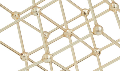 Vivian Lune Home Geometric Sculpture In Gold
