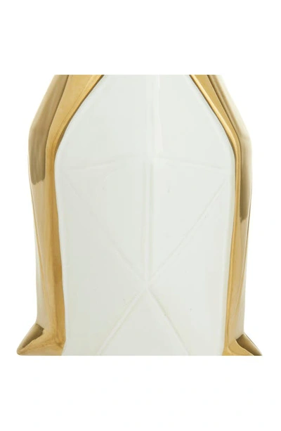 Cosmo By Cosmopolitan Set Of Two Penguin Sculptures In Gold