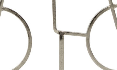 Vivian Lune Home Bicycle Tabletop Sculpture In Silver
