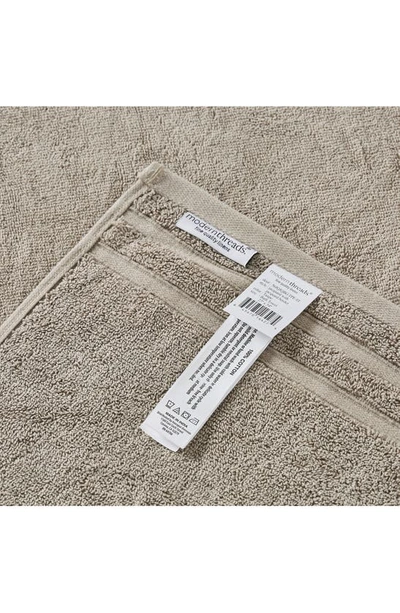 Modern Threads Embellished Border Damask Jacquard Towel 6-piece Set In Taupe