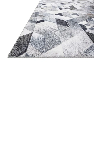 Loloi Maddox Collection Rug In Grey / Ivory