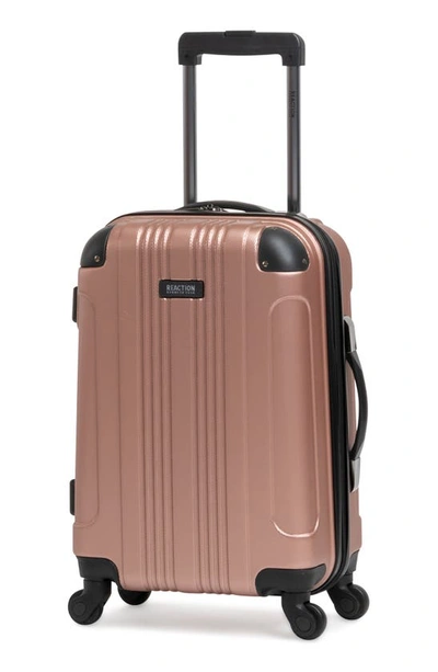 Shop Kenneth Cole Out Of Bounds 24" Hardside Suitcase In Rose Gold