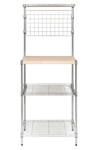 Shop Honey-can-do Microwave Shelving Unit In Chrome